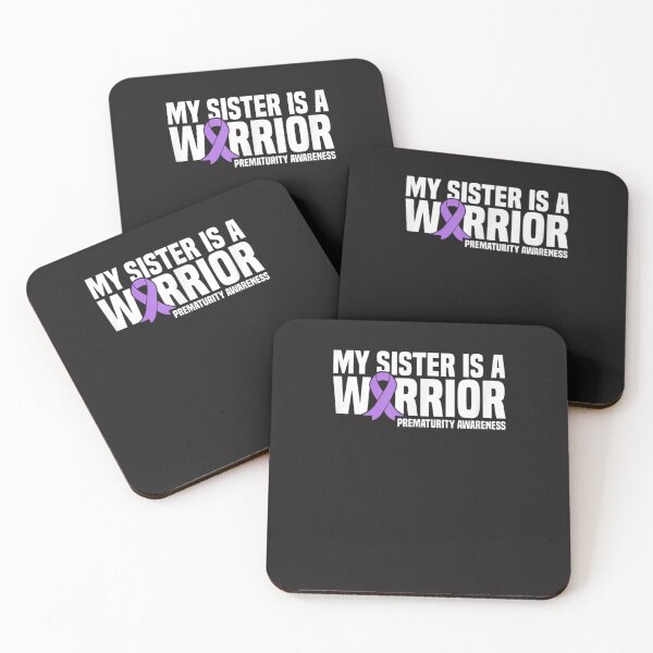 Item preview, My Sister is a Warrior NICU Prematurity Awareness designed and sold by luczkimudin.