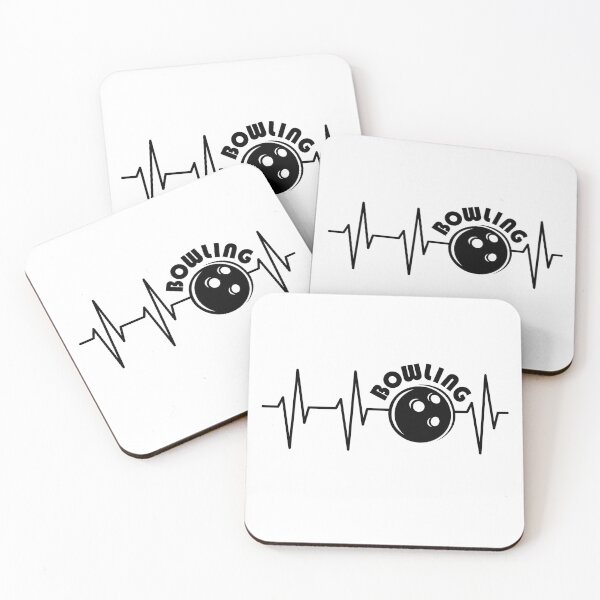 Item preview, Heartbeat Pulse Ekg Bowling Skittle Ball Game - Bowling heartbeat designed and sold by AndreMi.