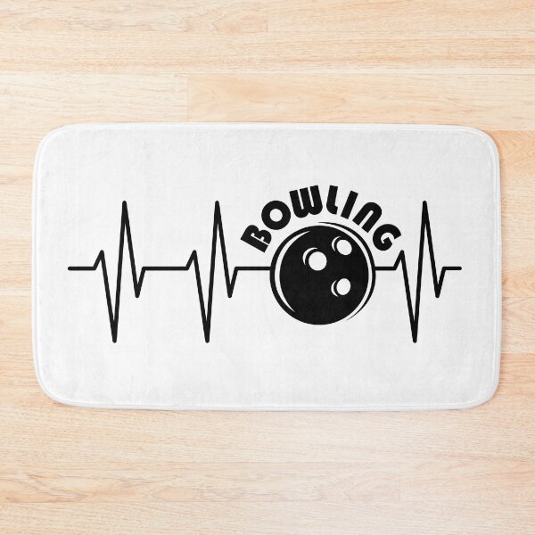 Item preview, Heartbeat Pulse Ekg Bowling Skittle Ball Game - Bowling heartbeat designed and sold by AndreMi.