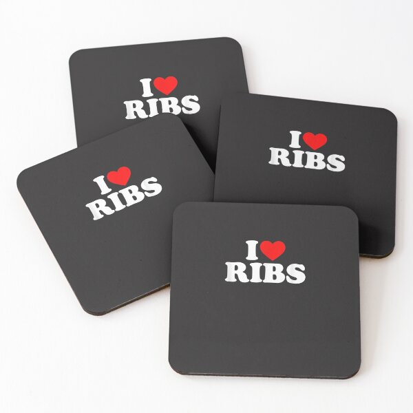 Item preview, I Love Ribs T-Shirt I Heart Ribs Shirt Food Lover designed and sold by ounsyqyw.