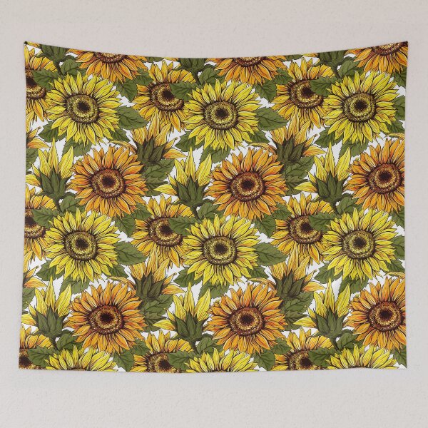 Item preview, Bright sunflower pattern number5 designed and sold by pocketgraphic.