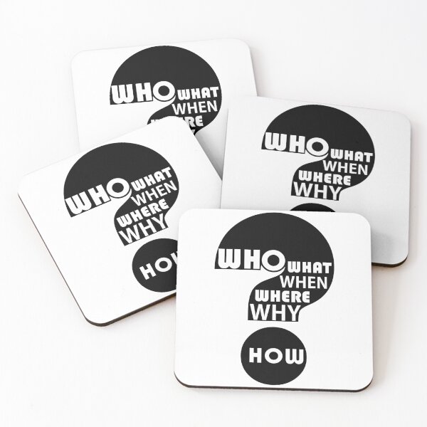 Item preview, Who, What, When, Where, Why, and How? designed and sold by Jean Gregory Evans.
