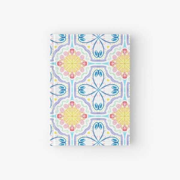 Copia de Gold and pink geometric retro Hardcover Journal