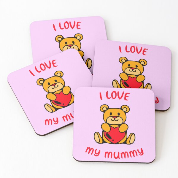 Item preview, I Love My Mummy Teddy Bear Design designed and sold by luvvvvvit.