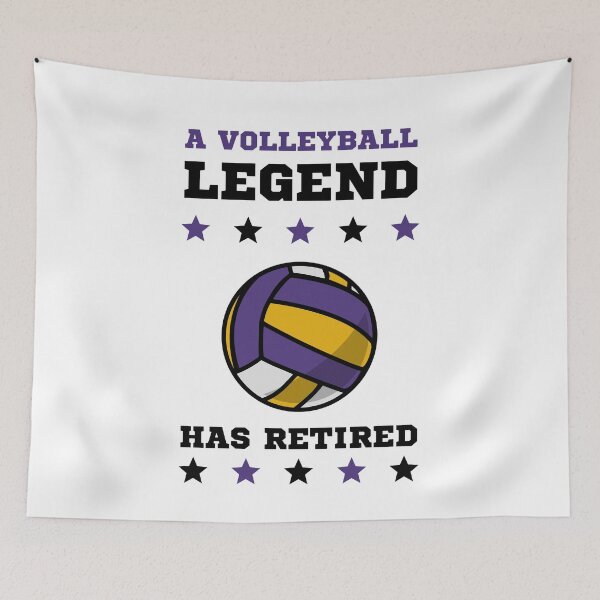 Item preview, Volleyball Legend Has Retired designed and sold by 9N20.