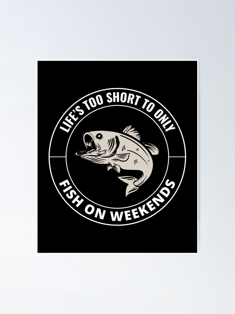 Fishing Dad Fish Outdoor Hobby Activity Funny | Poster