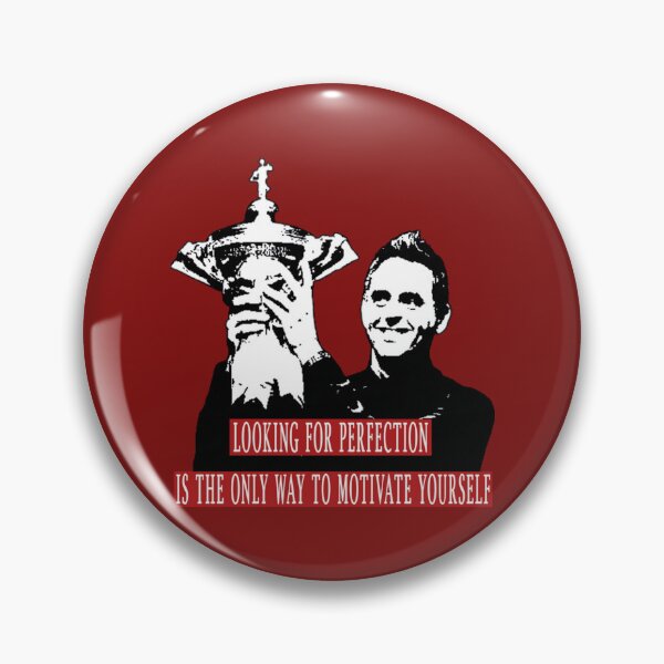 Item preview, ronnie o_sullivan  looking for perfection is the only way to motivate yourself   designed and sold by BJIMVintage.