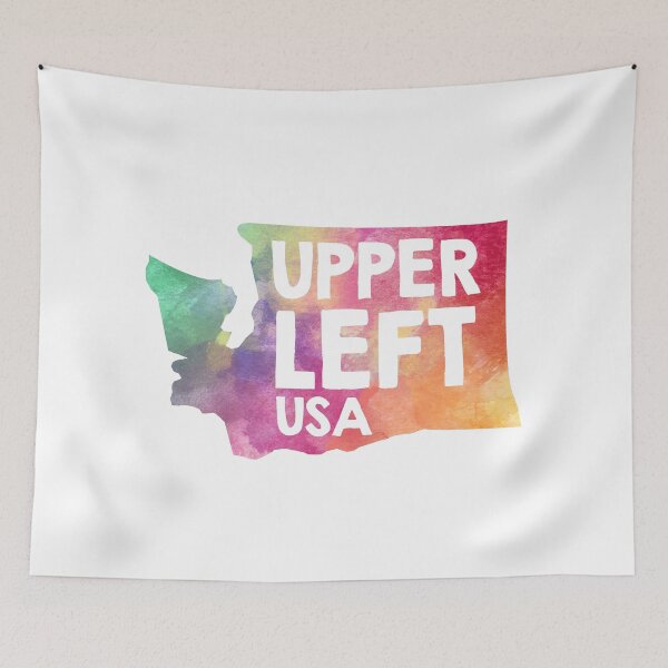 Item preview, Upper Left, USA, Washington Water Color designed and sold by Designs111.