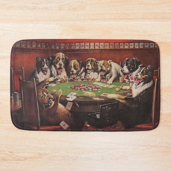 Item preview, Poker Sympathy - Cassius Marcellus Coolidge Dogs Playing Poker Painting designed and sold by Onodera.