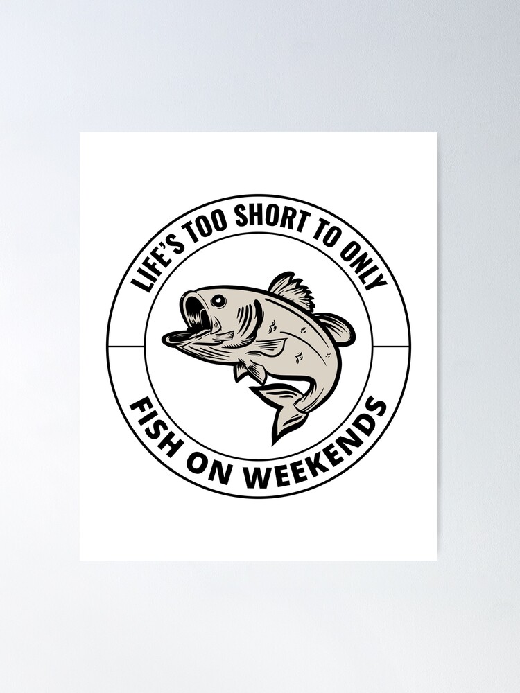 Fishing Dad Fish Outdoor Hobby Activity Funny | Poster