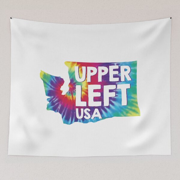 Item preview, Washington Tie Dye Upper Left, USA designed and sold by Designs111.