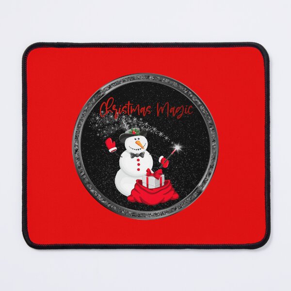 Item preview, Christmas Magic! Red Background designed and sold by PawsitiveMum.