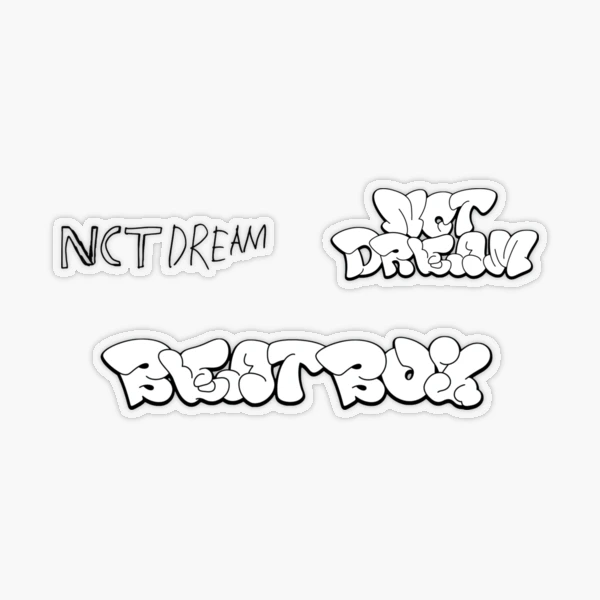 NCT DREAM beat box 絡み付く shopee マーク
