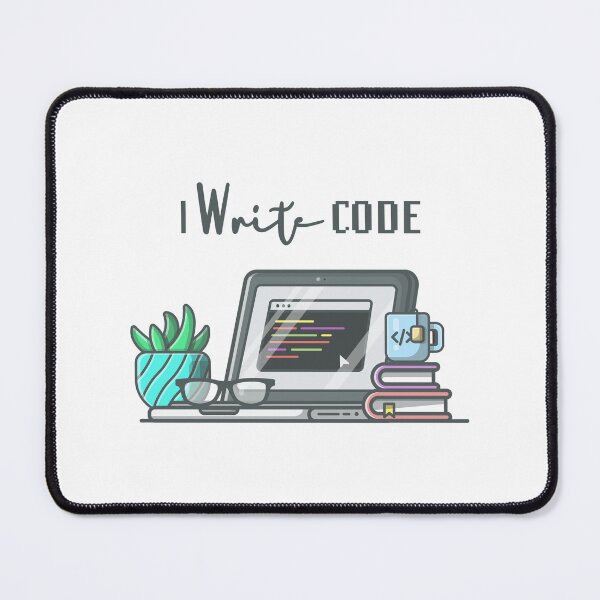 Item preview, I write code designed and sold by Code  Monkeys.