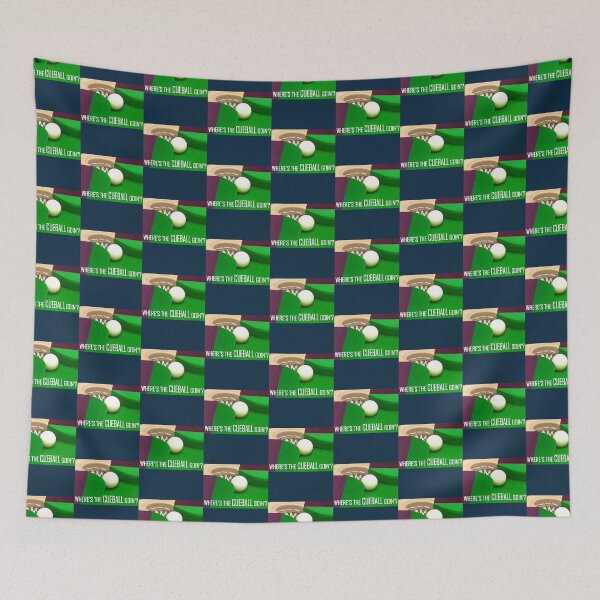 Item preview, Snooker Where is the CueBall Going   designed and sold by BJIMVintage.