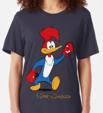 Woody Woodpecker boxing Slim Fit T-Shirt
