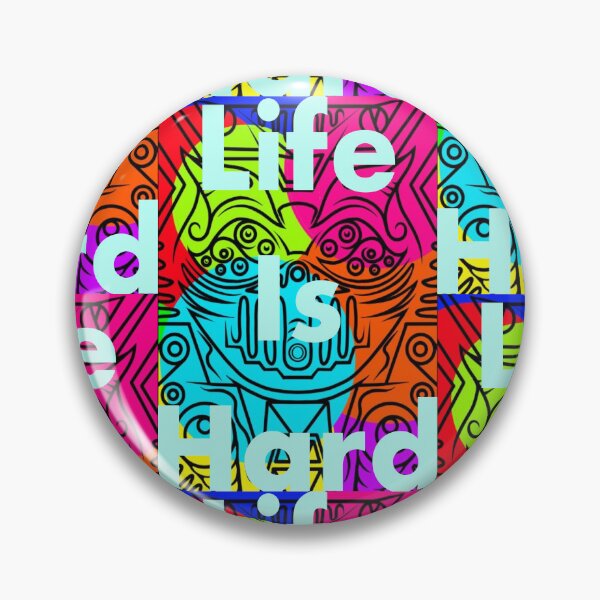 Item preview, Life is hard  designed and sold by Salt & Concrete.
