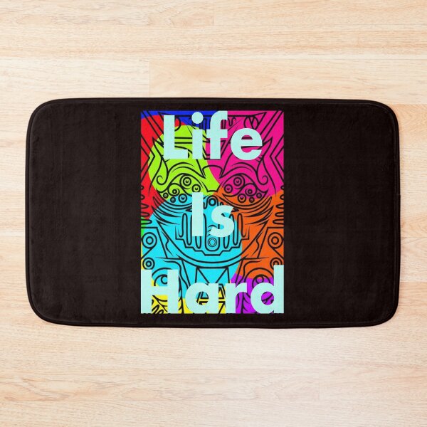 Item preview, Life is hard  designed and sold by Salt & Concrete.