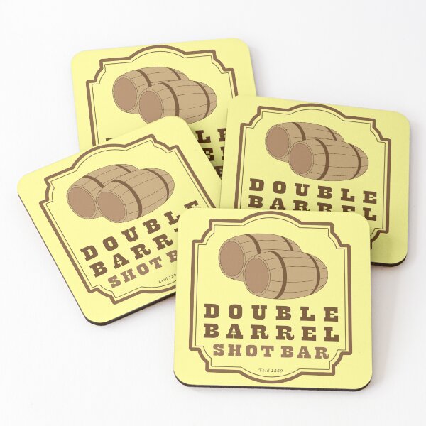 Artikelvorschau, Double Barrel Shot Bar entworfen und verkauft von skocartwork.