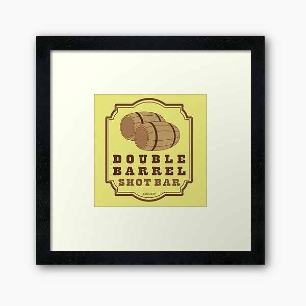 Item preview, Double Barrel Shot Bar designed and sold by skocartwork.