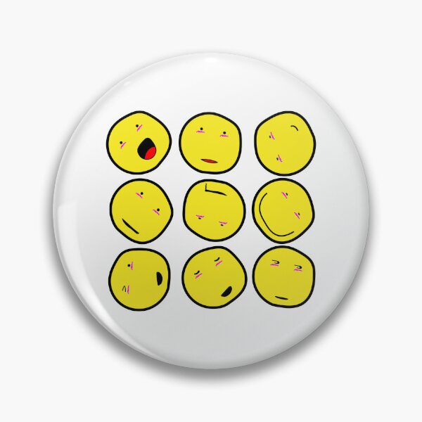 Item preview, various facial expressions designed and sold by crazyhome.