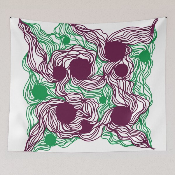 Item preview, Abstract Line Art Of The Venom Seed From Laboratory designed and sold by DJava-ArtO.