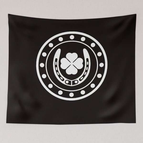 Item preview, Horseshoe Shamrock Lucky Symbol Horses Fan Ireland Irish designed and sold by TomGiantDesigns.