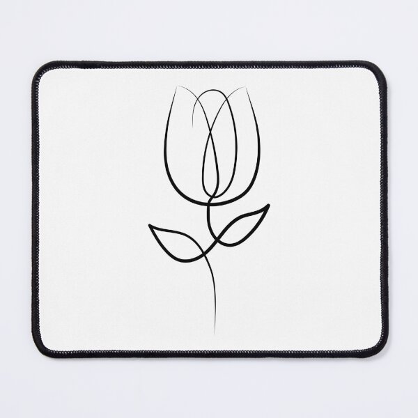 Item preview, Tulip Minimal art | One Line Drawing | One Line Art designed and sold by One-Line-Artist.