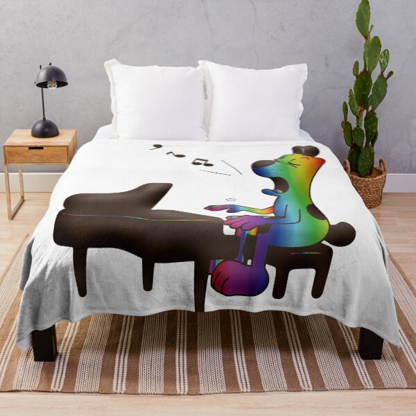 Item preview, Singing dog at the piano designed and sold by KseniaDr.