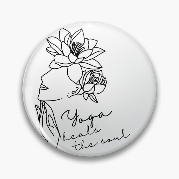 Item preview, yoga heals the soul designed and sold by Fislux.