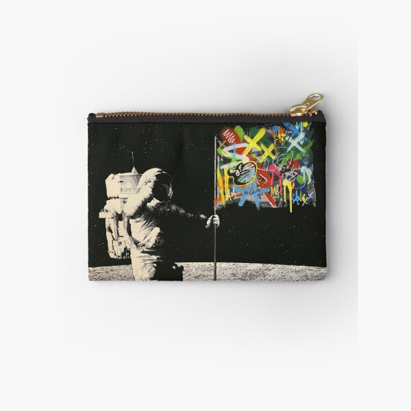 Item preview, Graffiti Moon Landing Street Art Astronaut designed and sold by Teecha.