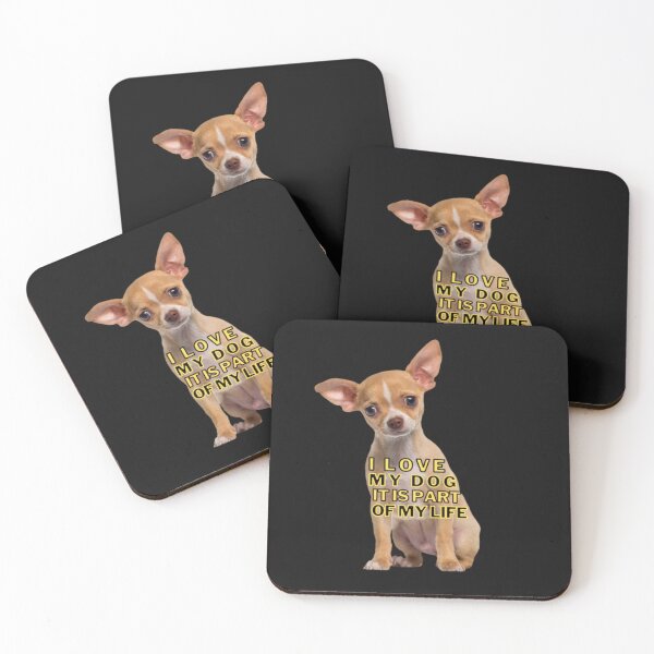 Item preview, I LOVE MY DOG IT IS PART OF MY LIFE FUNNY FUN. designed and sold by stopamoment.