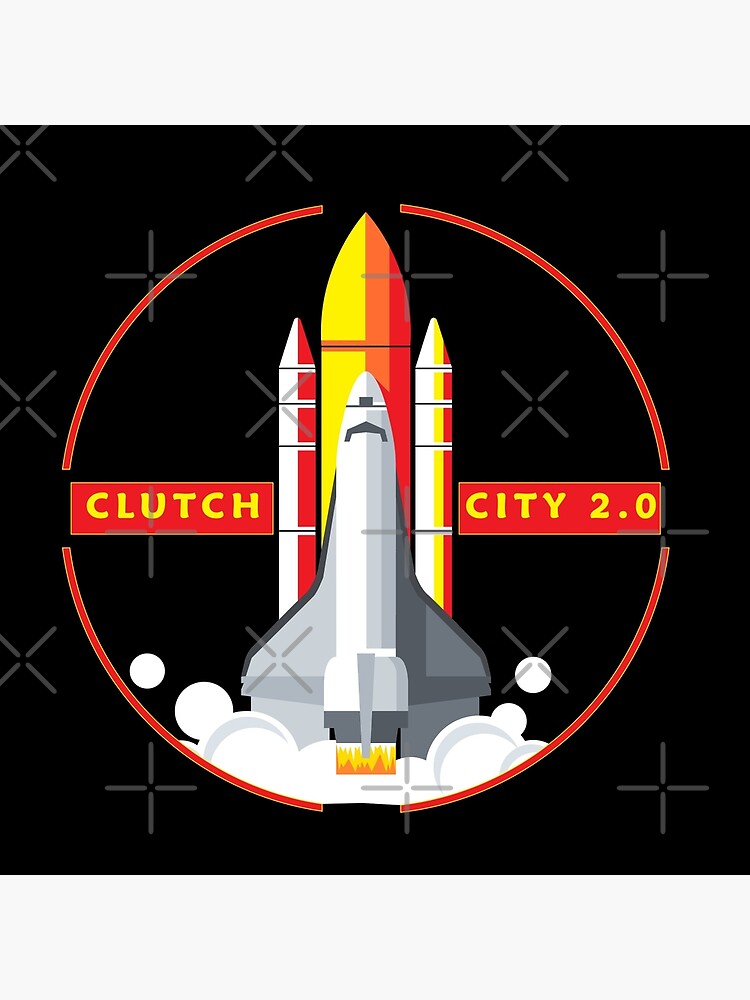 Houston Space City Shuttle  Art Print for Sale by A O