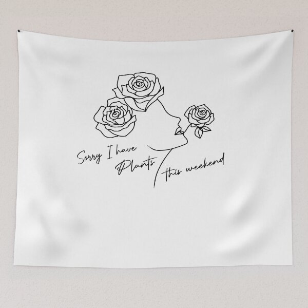 Item preview, sorry i have plants this weekend line art designed and sold by Fislux.
