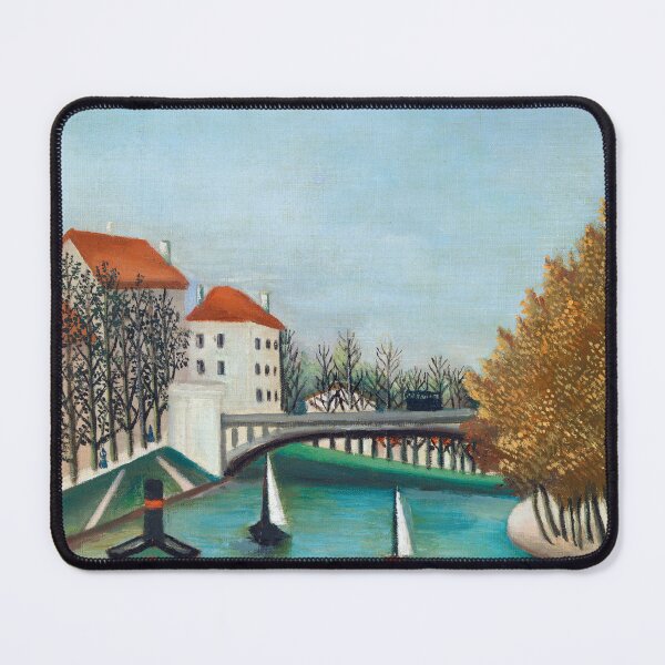 Item preview, Henri Rousseau's famous painting of Study for View of the Pont de Sèvres 1908 designed and sold by fivo.