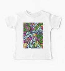 Floral Abstract Artwork G464 Baby Tee