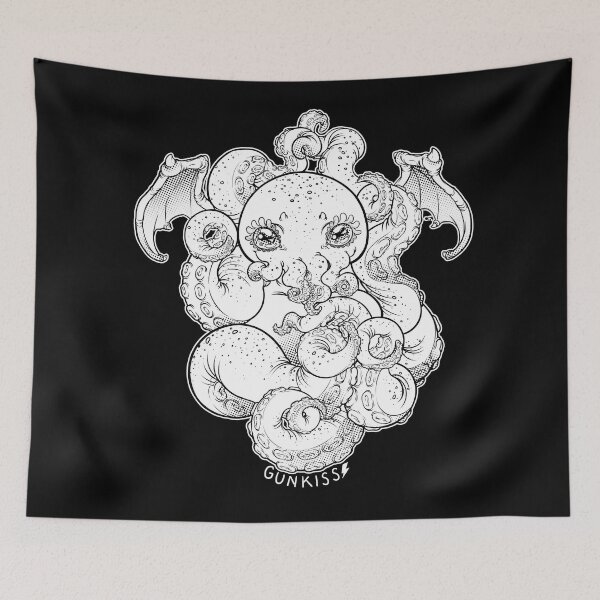 Item preview, Cthulhu (B&W Version I) designed and sold by Gunkiss.