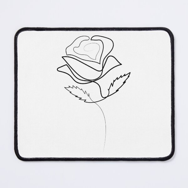 Item preview, Rose Minimal art | One Line Drawing | One Line Art designed and sold by One-Line-Artist.
