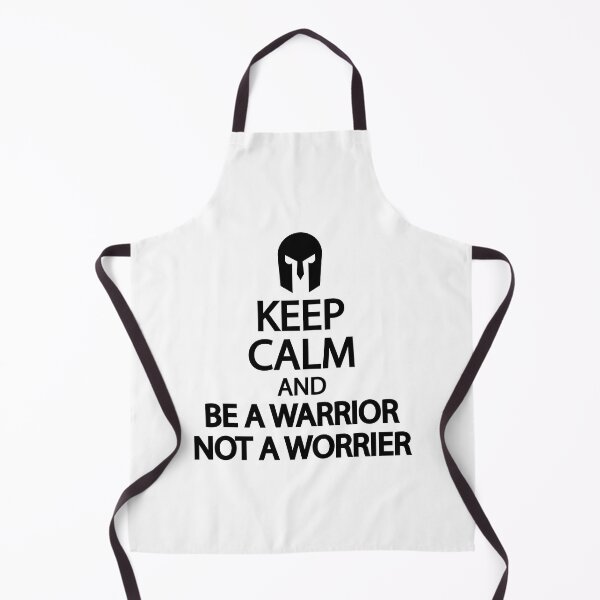 Item preview, Keep calm and be a warrior, not a worrier designed and sold by Colorfulandfun.