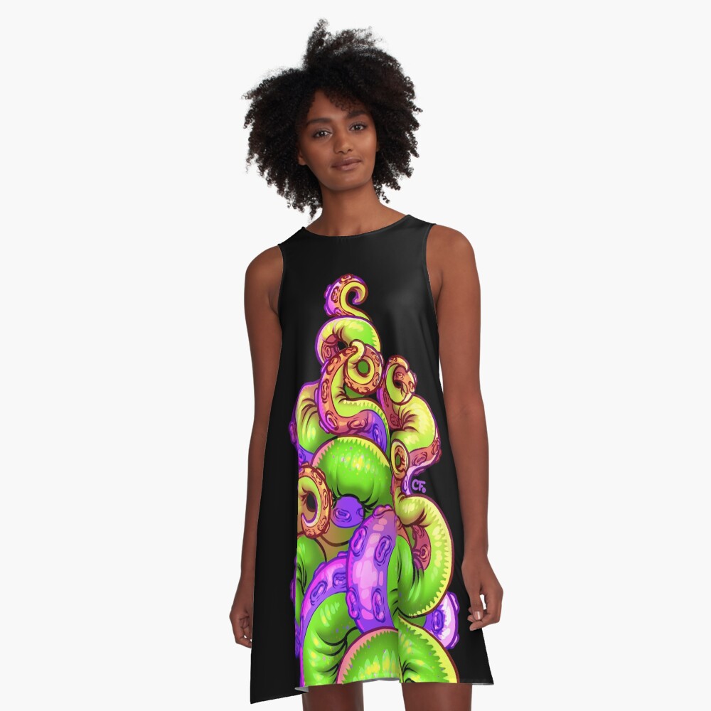 Item preview, A-Line Dress designed and sold by Gunkiss.