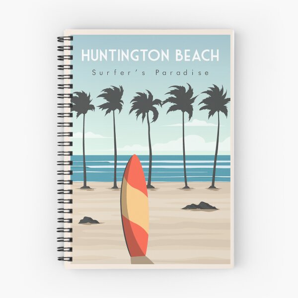 Item preview, Huntington Beach surf beach designed and sold by chrlalexandru.