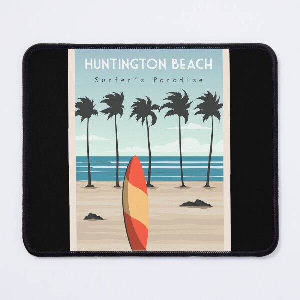 Item preview, Huntington Beach surf beach designed and sold by chrlalexandru.