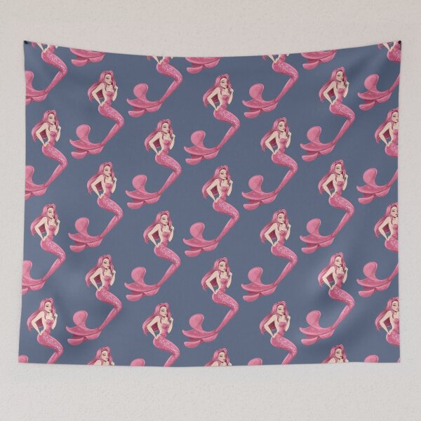 Item preview, Glam Girl Mermaid Writer Illustration Night Out designed and sold by CreativeBu.