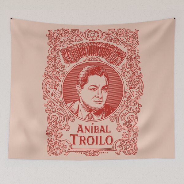 Aperçu de l'œuvre Anibal Troilo en rouge créée et vendue par LisaHaney.