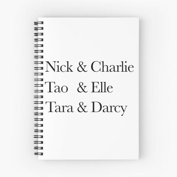 Item preview, Heartstopper Couple Names - Black designed and sold by TWPCdesigns.