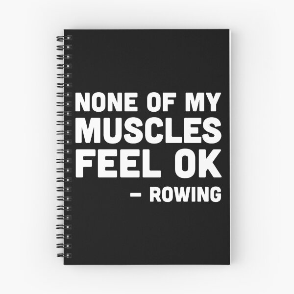 Item preview, None of my muscles feel ok - rowing, rowing athlete gifts, rowing training present designed and sold by anodyle.