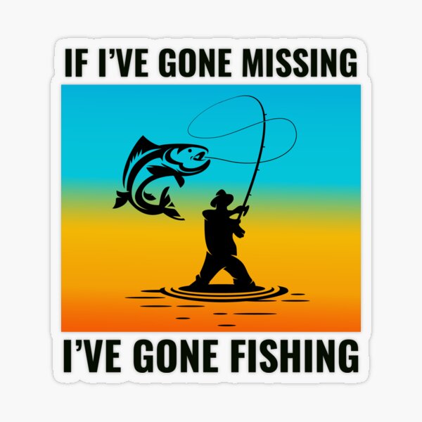 Fishing Dad Fish Outdoor Hobby Activity Funny Sticker for Sale by