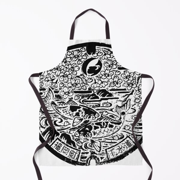 Item preview, Fish pond with cherry blossom on manhole in Japan designed and sold by mattraski.