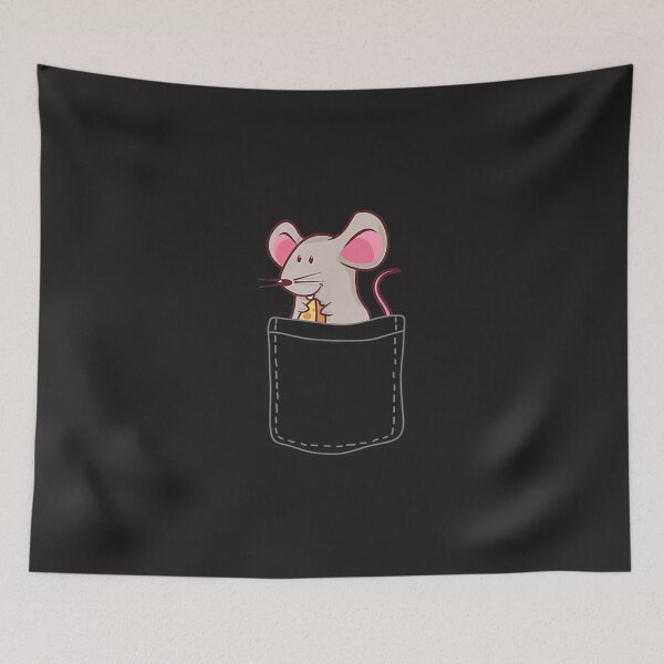 Item preview, Sweet mouse in your pocket, funny mouse designed and sold by opherufsmtih.