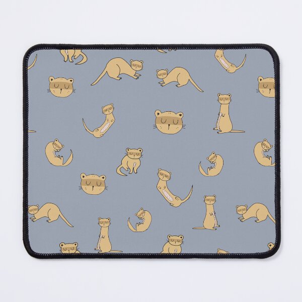 Item preview, Cute Ferret sticker pack and pattern designed and sold by JokeGysen.